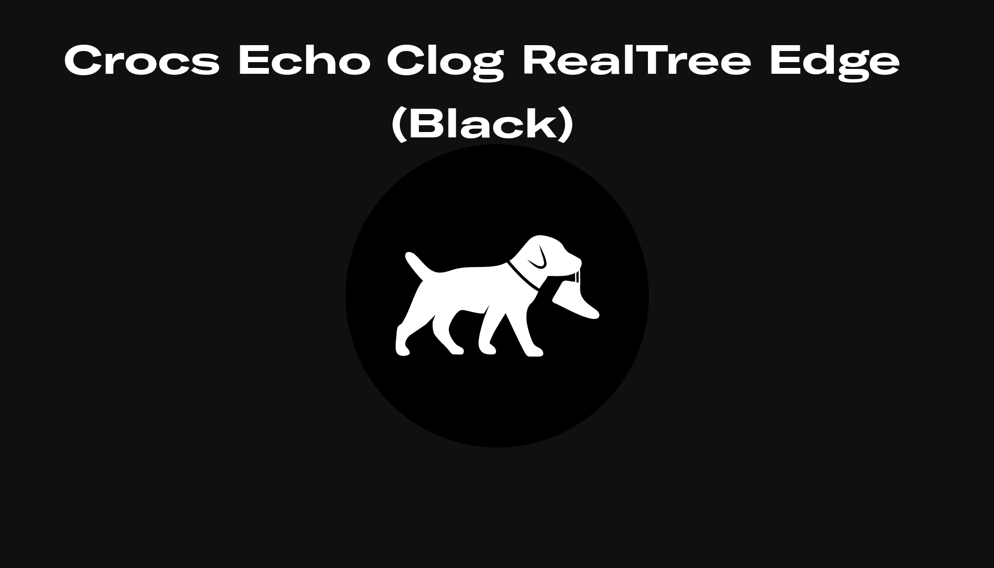 Crocs Echo Clog RealTree Edge (Black) Release Date, Raffles, and Where